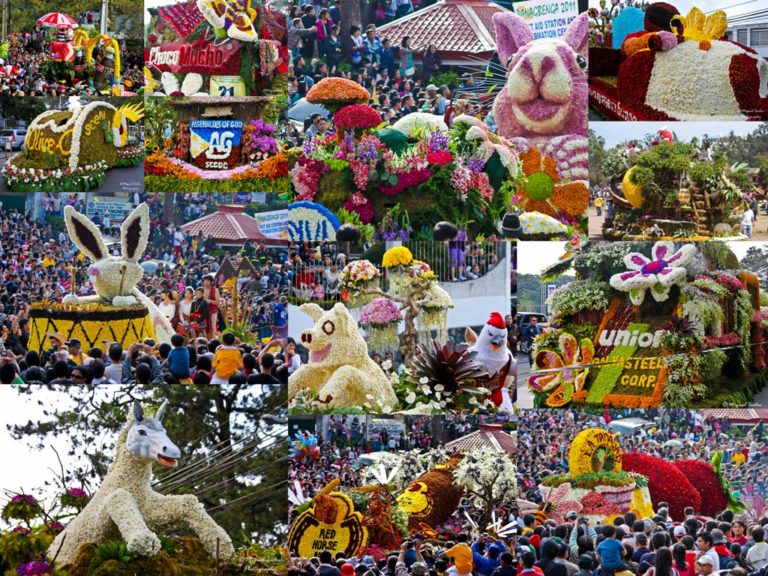 Panagbenga, the flower festival Baguio Philippines The Golden Scope